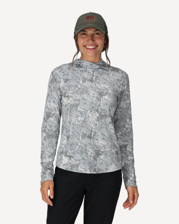 ТермоХуди Simms Women's SolarFlex Hoody (Женский; M; Back Eddy White)